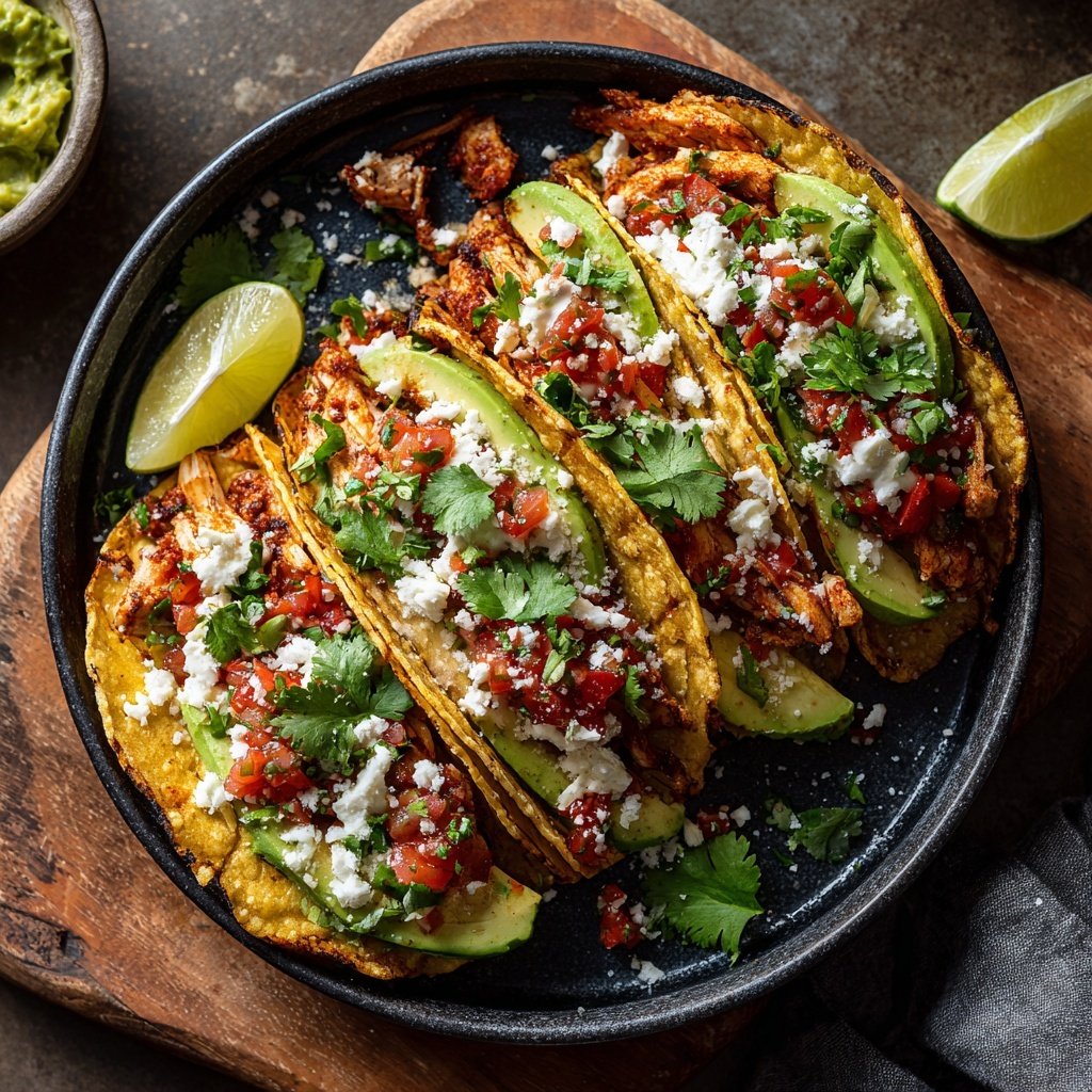 Global Mexican Chicken Tacos