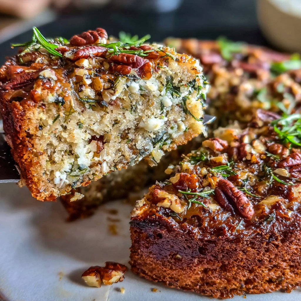 Spiced Dandelion Nut Cake